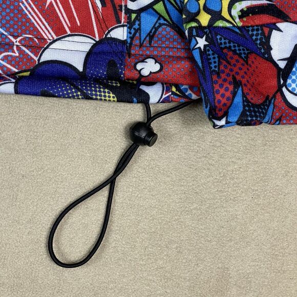 Drill Clothing Co Hoodie Mens Small Multicolor Oh Snap Comic Graphic Print - Picture 8 of 13